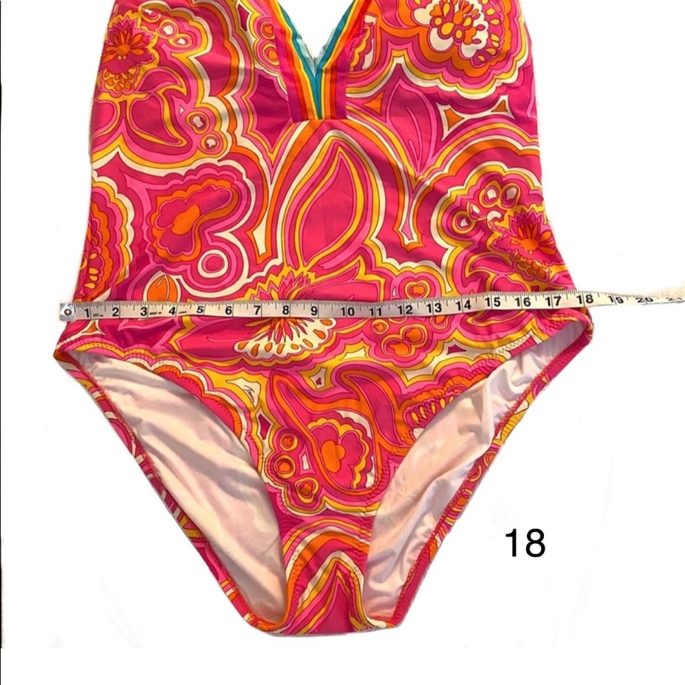 TRINA TURK Morning Sunrise One-pc Swimsuit 🏄🏻‍♀️ - Picture 11 of 13